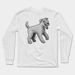 Dog - Kerry Blue Terrier - Blue Long Sleeve T-Shirt